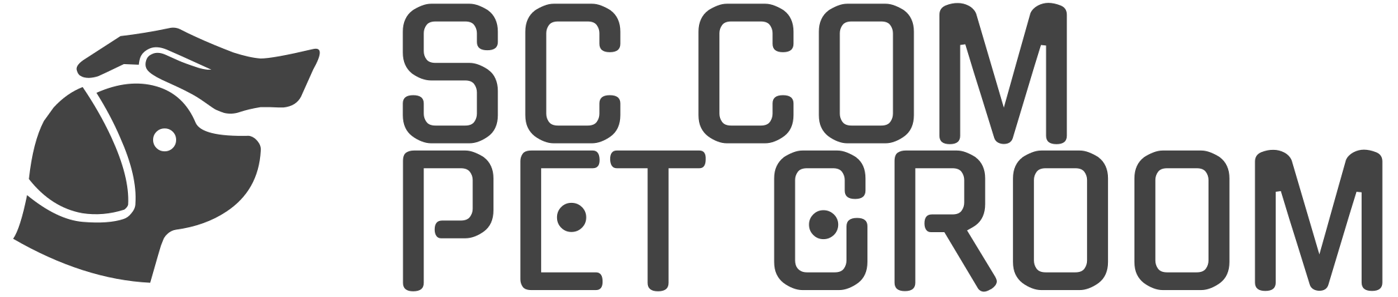 sc com pet groom logo
